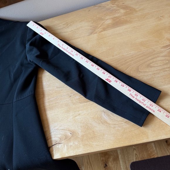 CINZIA ROCCA COAT WOOL KNEE LENGTH LINED LUXURY MINIMALIST CLASSIC TIMELESS 8 - Picture 12 of 13